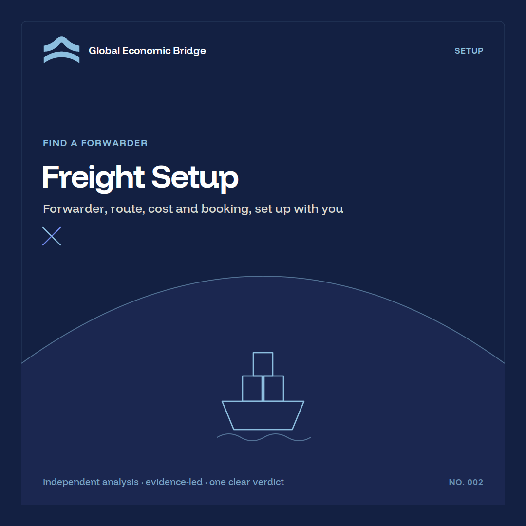 Freight Setup, Global Economic Bridge