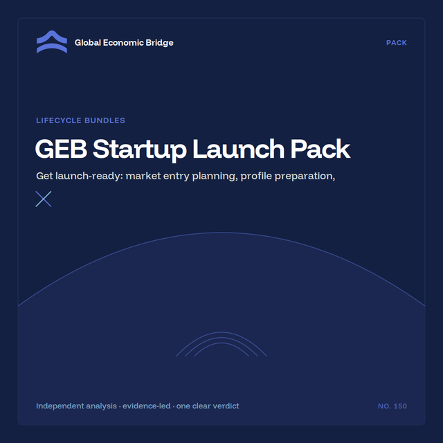 GEB Startup Launch Pack, Global Economic Bridge
