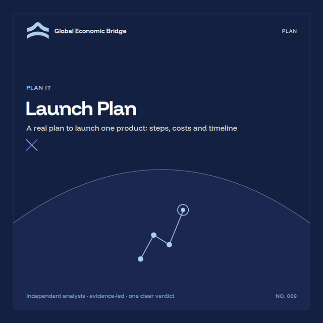 Launch Plan, Global Economic Bridge